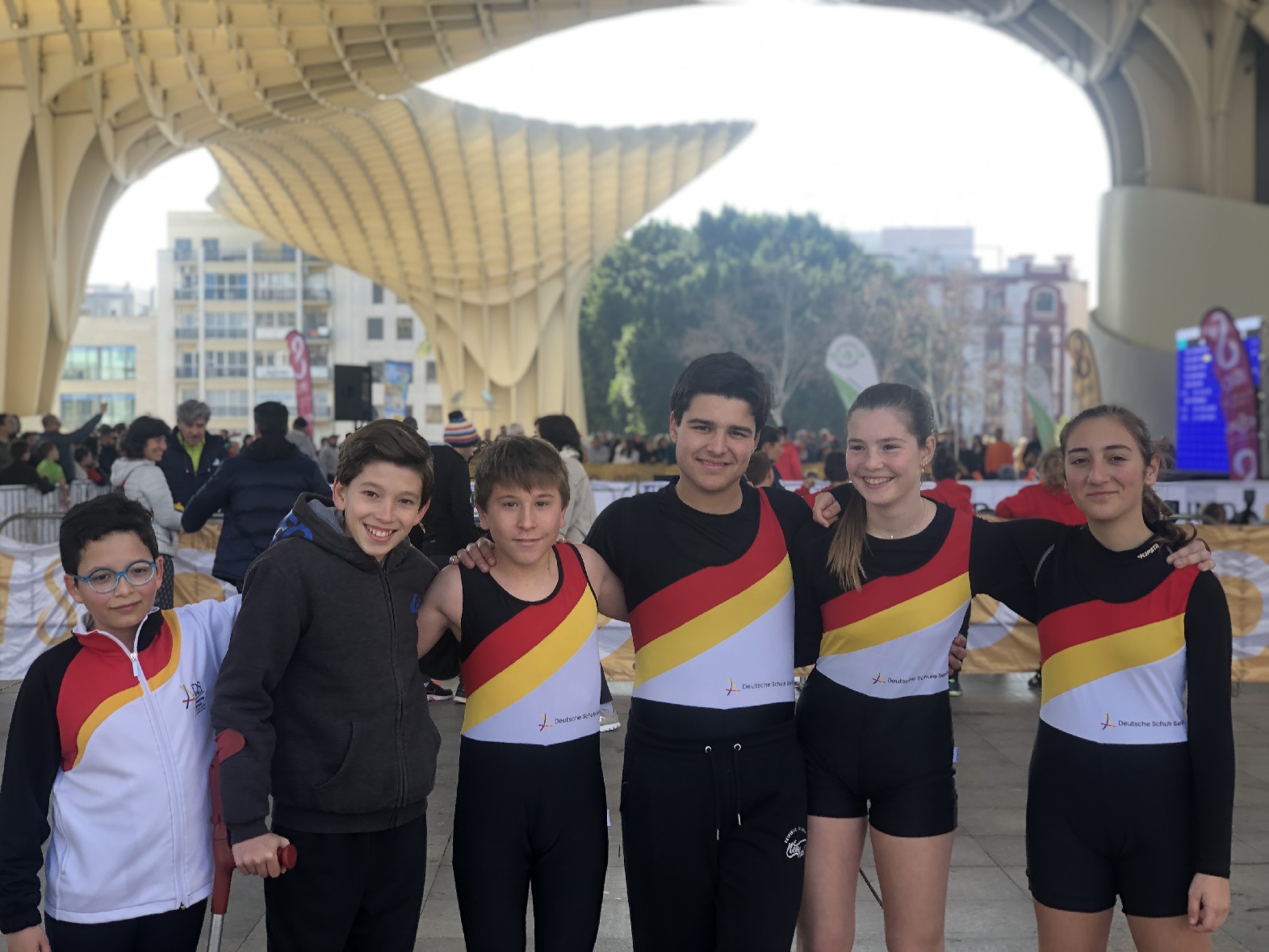 Hervorragende Teilnahme des Ruderteams der Deutschen Schule Sevilla an der zweiten IMD-Regatta.
