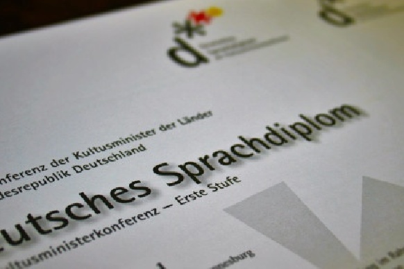Offizielle Übergabe der Deutschen Sprachdiplome DSD1 (Schuljahr 2019/2020)