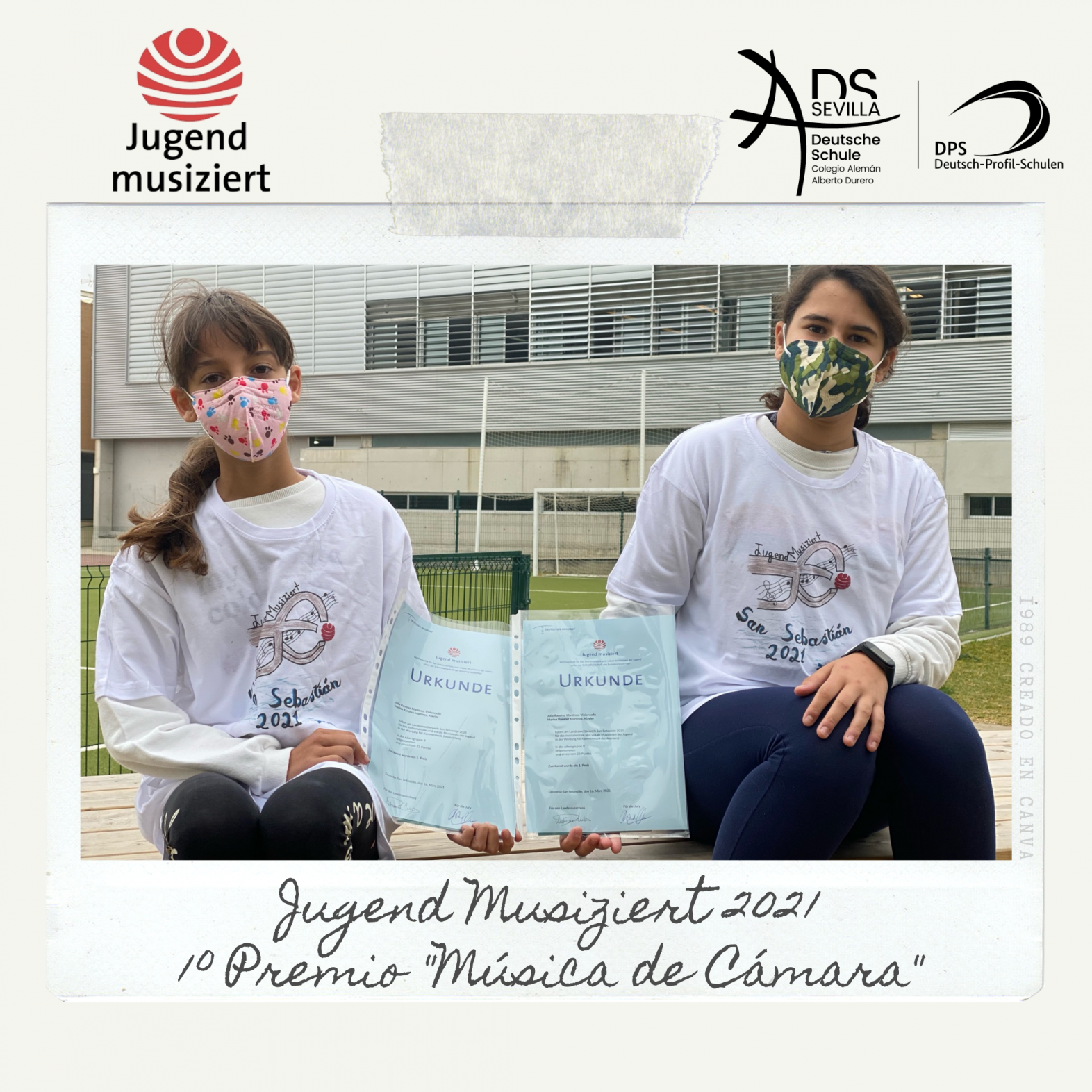 Fantásticos resultados del Colegio Alemán Sevilla en el concurso musical Jugend musiziert 2021